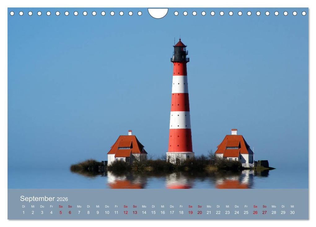 Weitere Ansicht: Westerhever (Wandkalender 2026 DIN A4 quer), CALVENDO Monatskalender | Martina Fornal, Calvendo