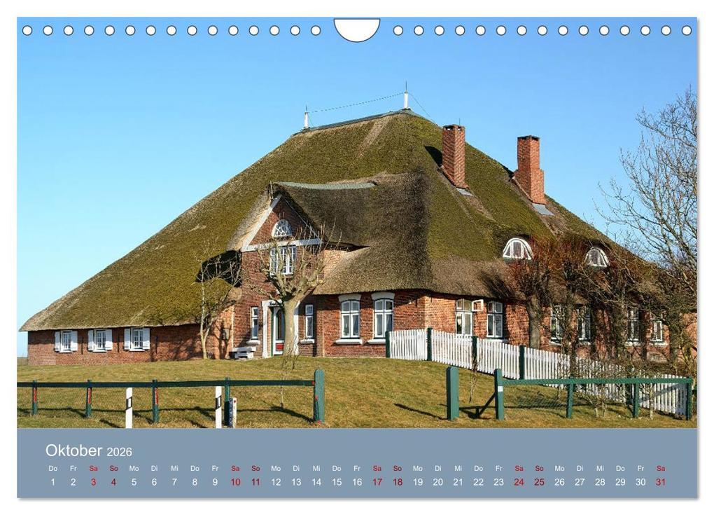 Weitere Ansicht: Westerhever (Wandkalender 2026 DIN A4 quer), CALVENDO Monatskalender | Martina Fornal, Calvendo