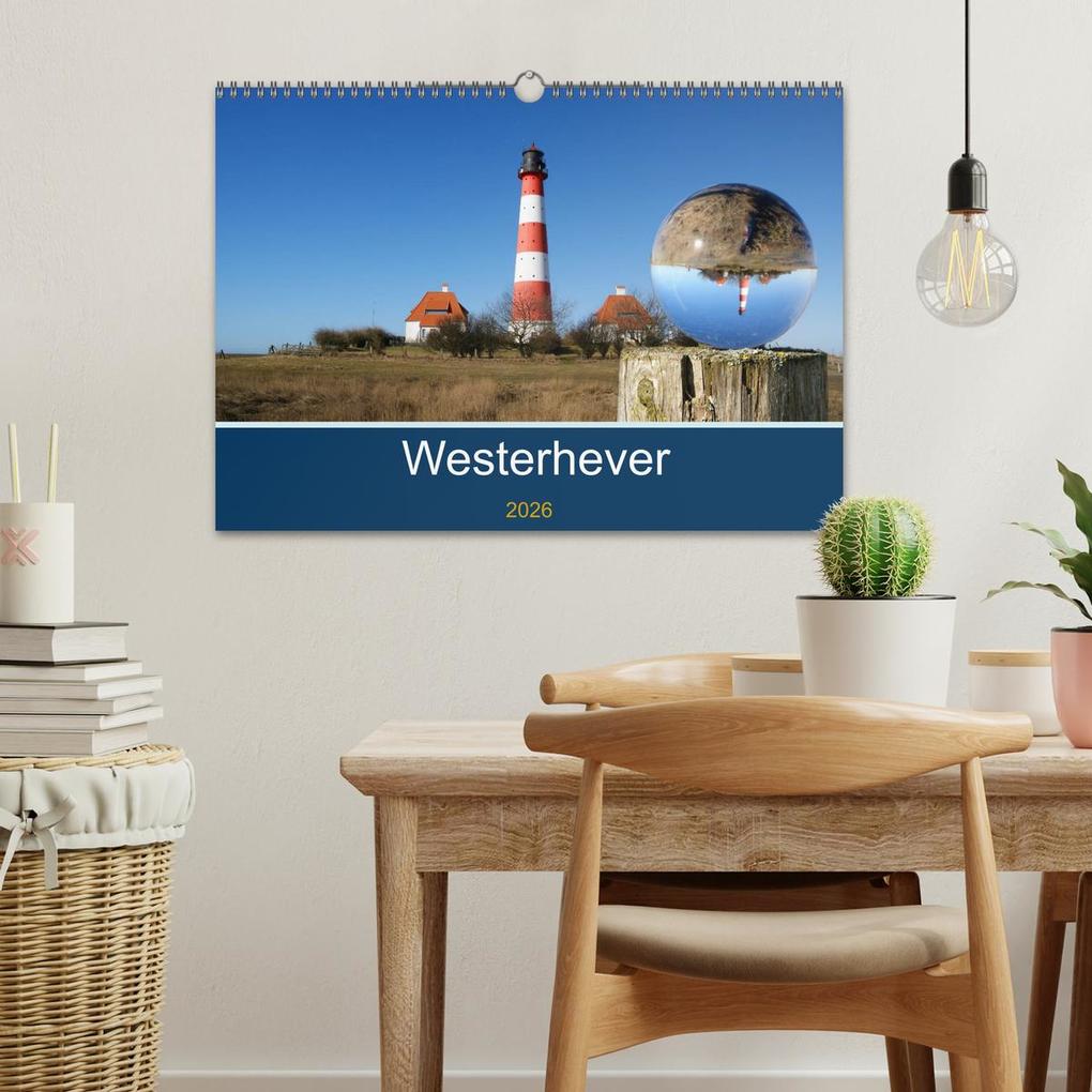 Weitere Ansicht: Westerhever (Wandkalender 2026 DIN A3 quer), CALVENDO Monatskalender | Martina Fornal, Calvendo