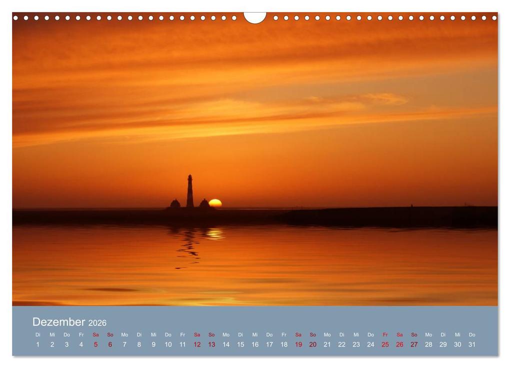 Weitere Ansicht: Westerhever (Wandkalender 2026 DIN A3 quer), CALVENDO Monatskalender | Martina Fornal, Calvendo