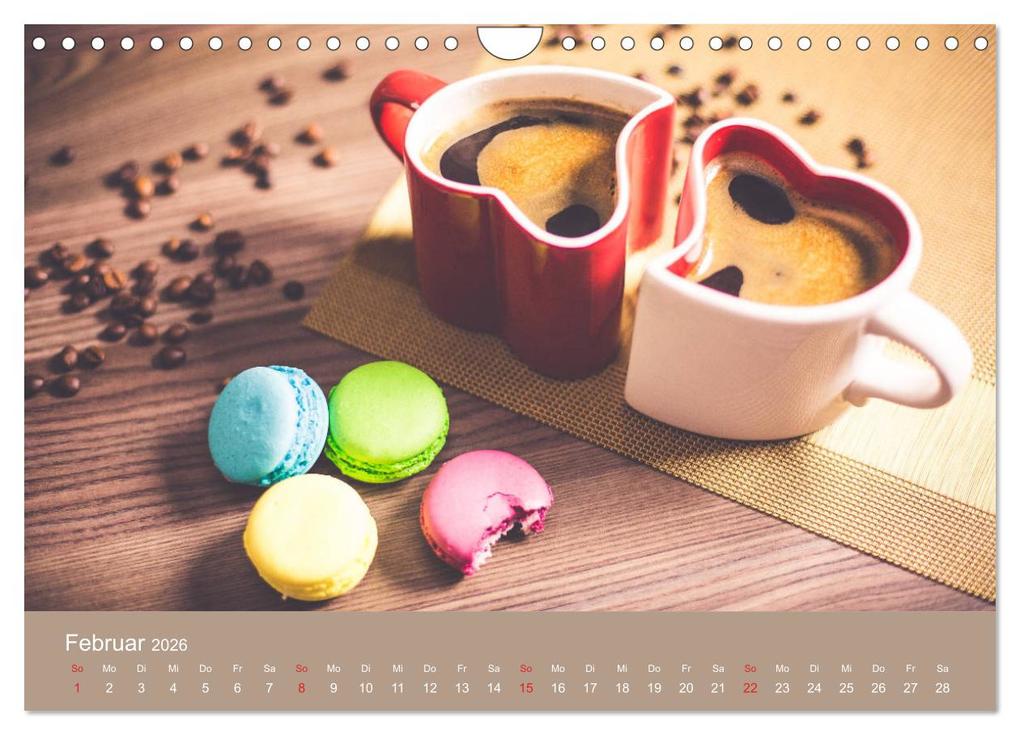 Weitere Ansicht: I Love Coffee - Dein Kaffeekalender für Geniesser des schwarzen Goldes (Wandkalender 2026 DIN A4 quer), CALVENDO Monatskalender | Stefan Widerstein - SteWi.info, Calvendo