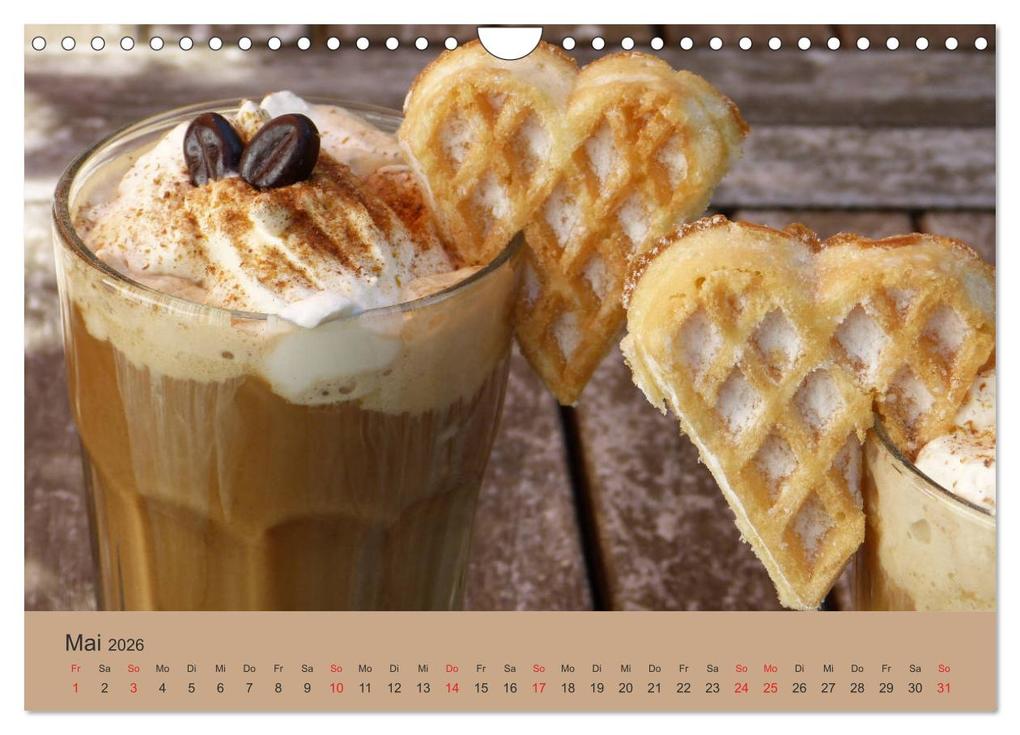 Weitere Ansicht: I Love Coffee - Dein Kaffeekalender für Geniesser des schwarzen Goldes (Wandkalender 2026 DIN A4 quer), CALVENDO Monatskalender | Stefan Widerstein - SteWi.info, Calvendo