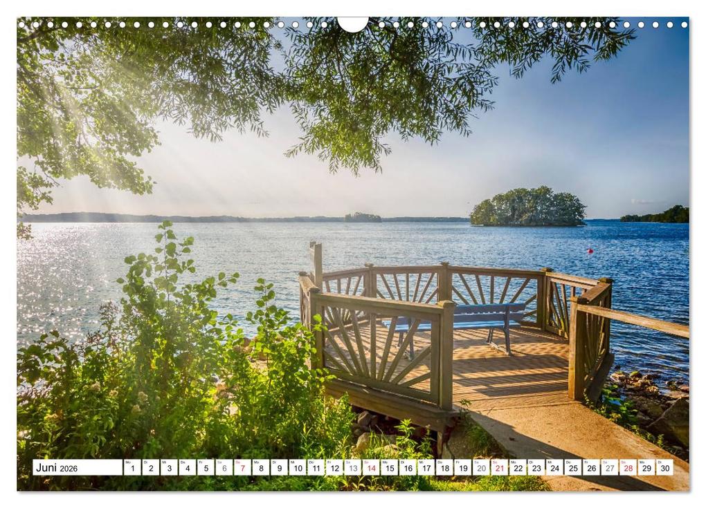 Weitere Ansicht: HOLSTEINISCHE SCHWEIZ Idylle und Historie (Wandkalender 2026 DIN A3 quer), CALVENDO Monatskalender | Melanie Viola, Calvendo