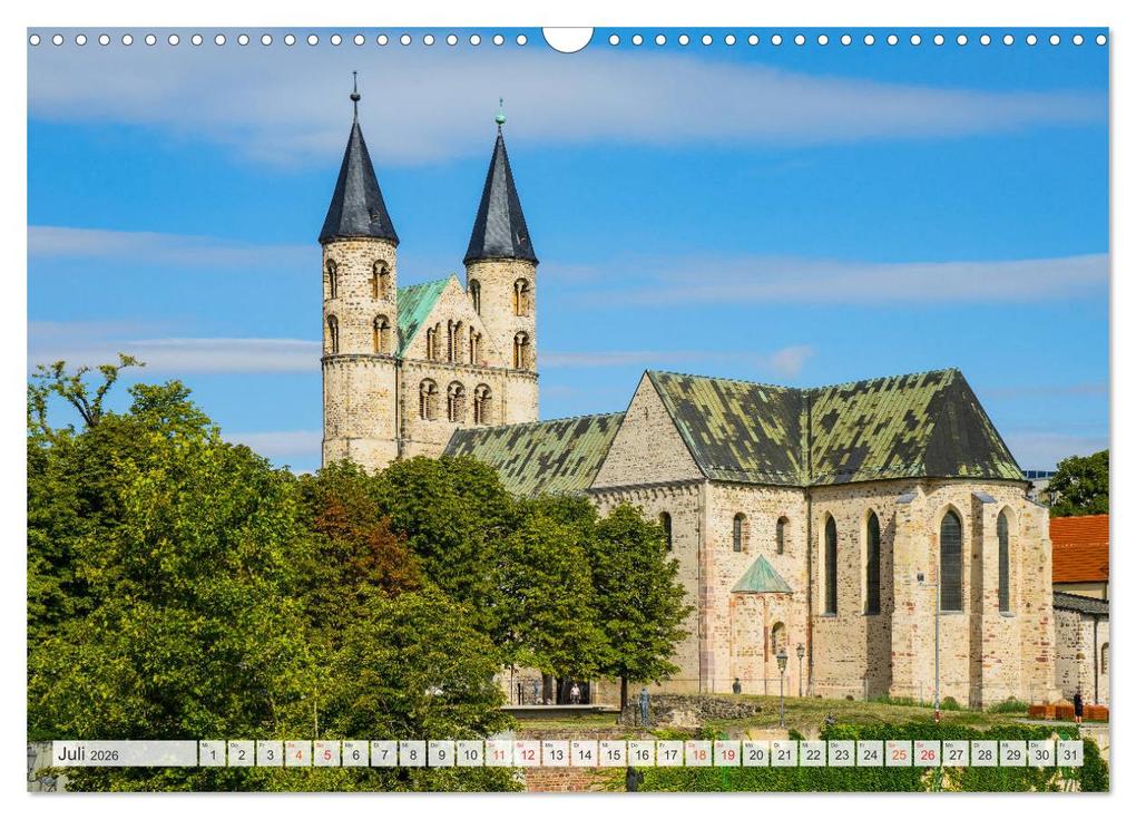 Weitere Ansicht: Magdeburg Impressionen (Wandkalender 2026 DIN A3 quer), CALVENDO Monatskalender | Dirk Meutzner, Calvendo