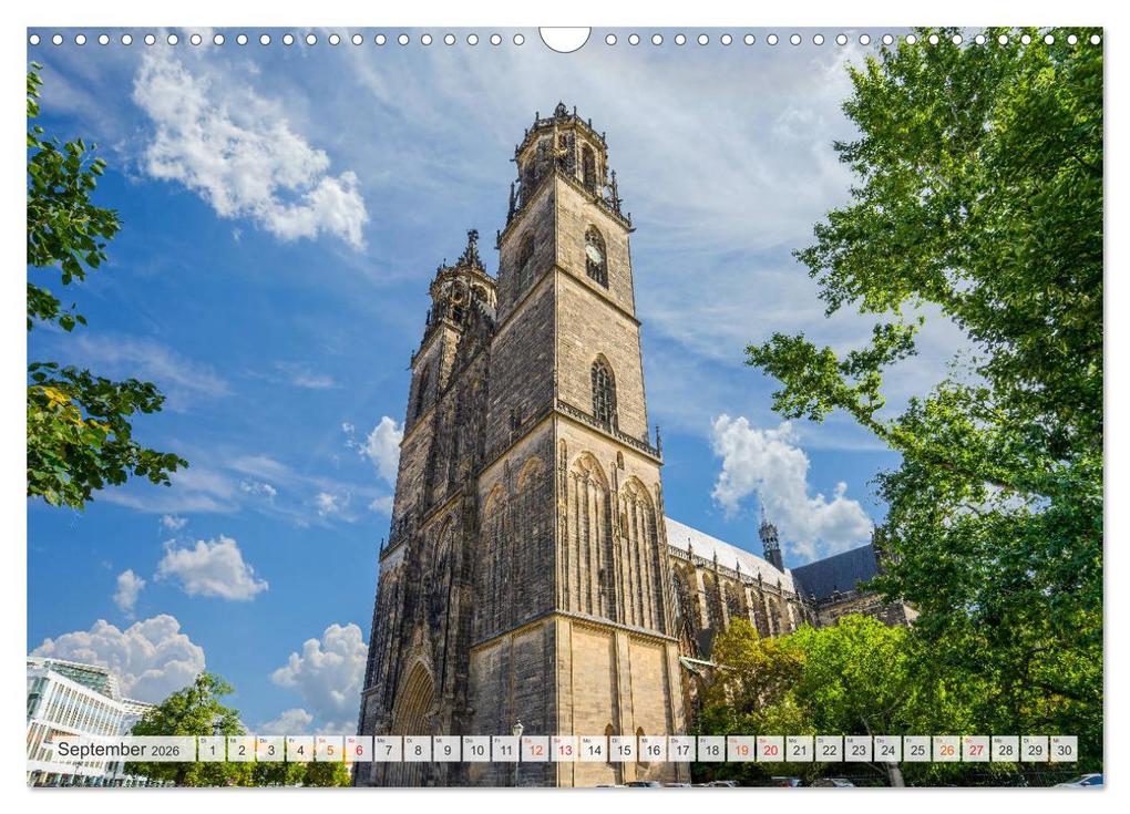 Weitere Ansicht: Magdeburg Impressionen (Wandkalender 2026 DIN A3 quer), CALVENDO Monatskalender | Dirk Meutzner, Calvendo