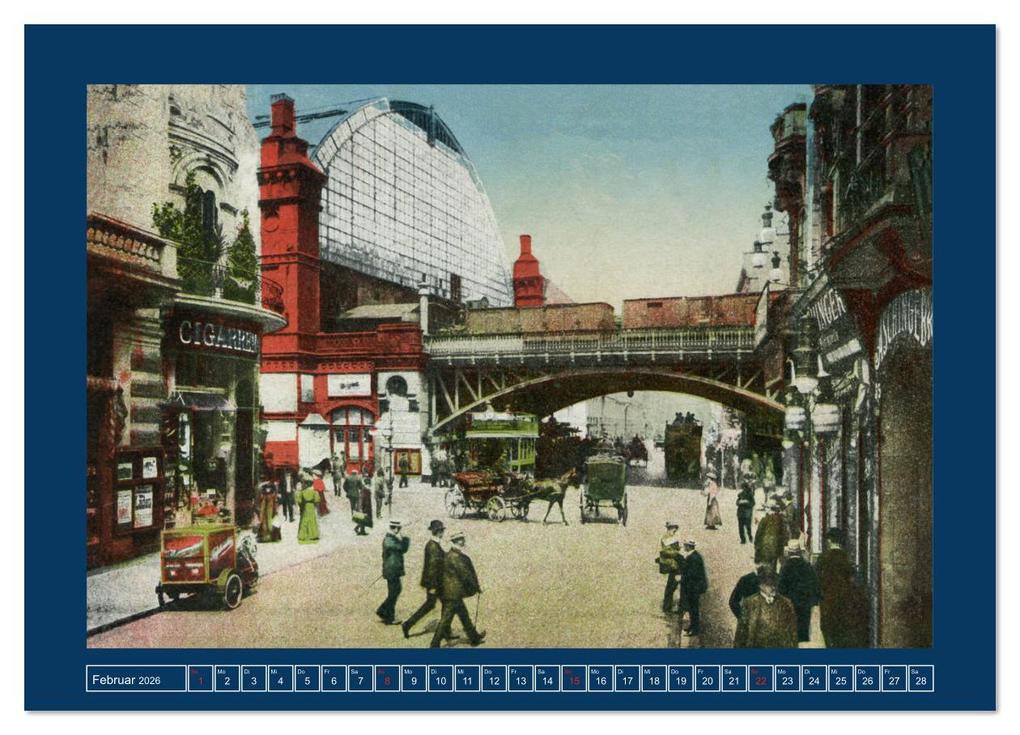 Weitere Ansicht: Historisches Berlin von 1888 bis 1918 (Wandkalender 2026 DIN A3 quer), CALVENDO Monatskalender | Jens Siebert, Calvendo