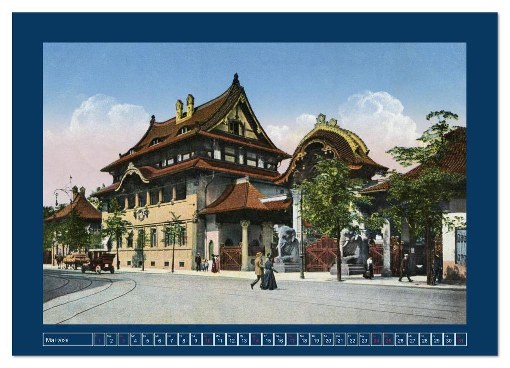 Weitere Ansicht: Historisches Berlin von 1888 bis 1918 (Wandkalender 2026 DIN A3 quer), CALVENDO Monatskalender | Jens Siebert, Calvendo