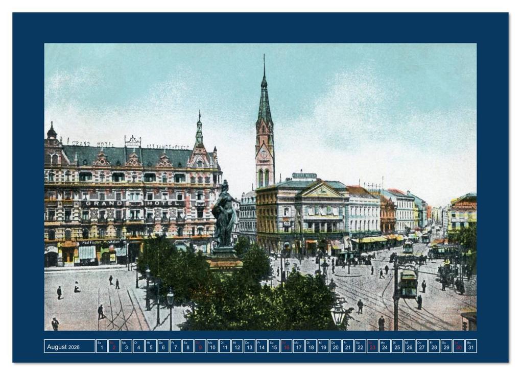 Weitere Ansicht: Historisches Berlin von 1888 bis 1918 (Wandkalender 2026 DIN A3 quer), CALVENDO Monatskalender | Jens Siebert, Calvendo
