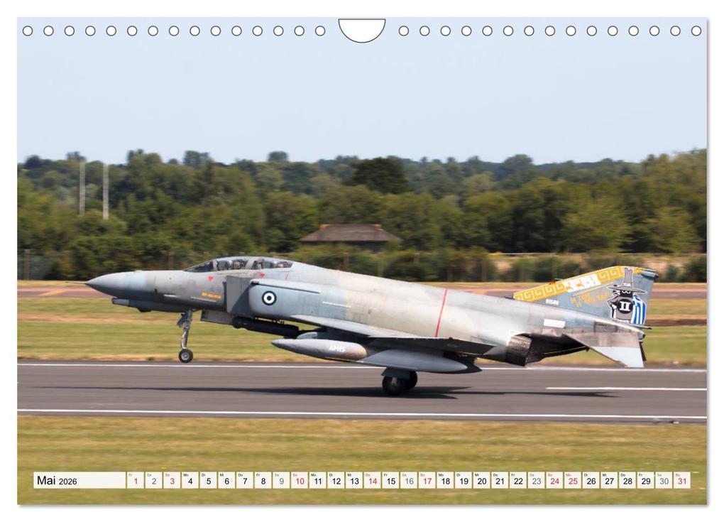 Weitere Ansicht: Militärjets am Boden und in der Luft (Wandkalender 2026 DIN A4 quer), CALVENDO Monatskalender | MUC-Spotter MUC-Spotter, Calvendo, MUC-Spotter