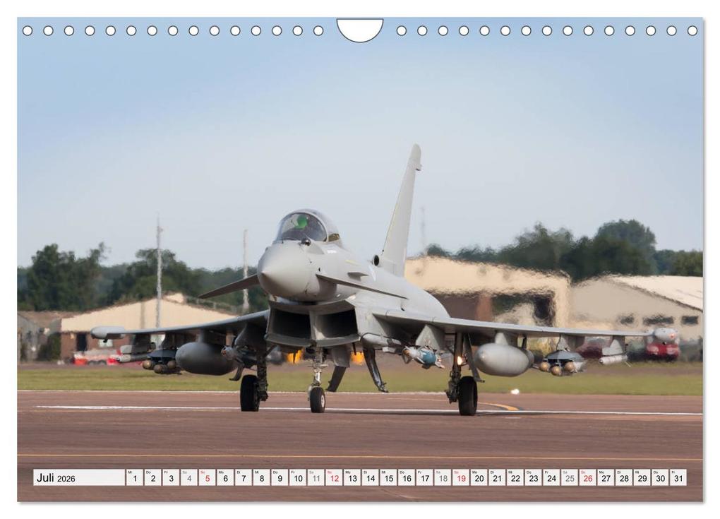 Weitere Ansicht: Militärjets am Boden und in der Luft (Wandkalender 2026 DIN A4 quer), CALVENDO Monatskalender | MUC-Spotter MUC-Spotter, Calvendo, MUC-Spotter