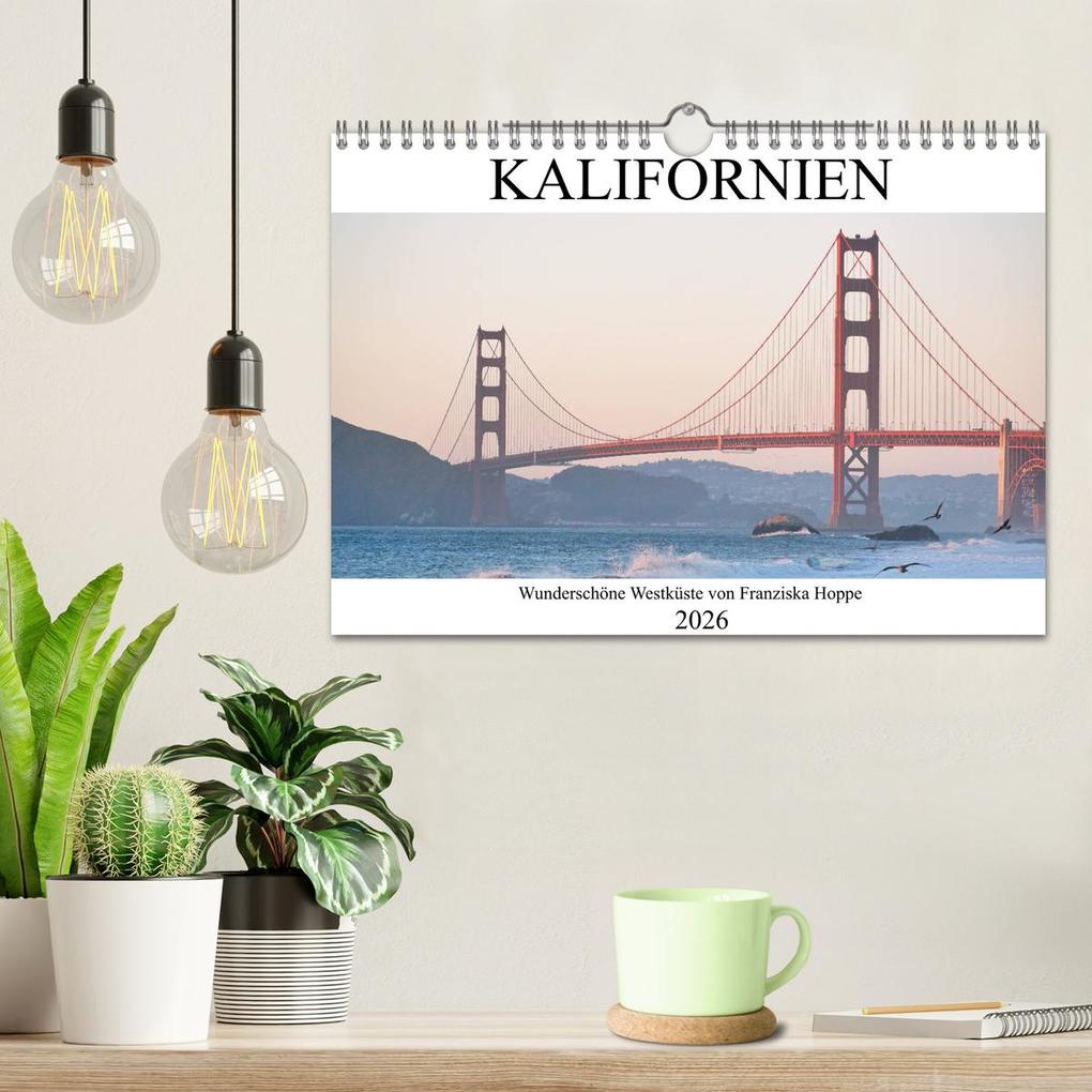 Weitere Ansicht: Kalifornien - wunderschöne Westküste (Wandkalender 2026 DIN A4 quer), CALVENDO Monatskalender | Franziska Hoppe, Calvendo