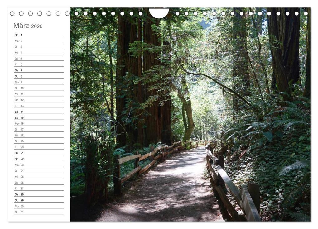 Weitere Ansicht: Kalifornien - wunderschöne Westküste (Wandkalender 2026 DIN A4 quer), CALVENDO Monatskalender | Franziska Hoppe, Calvendo