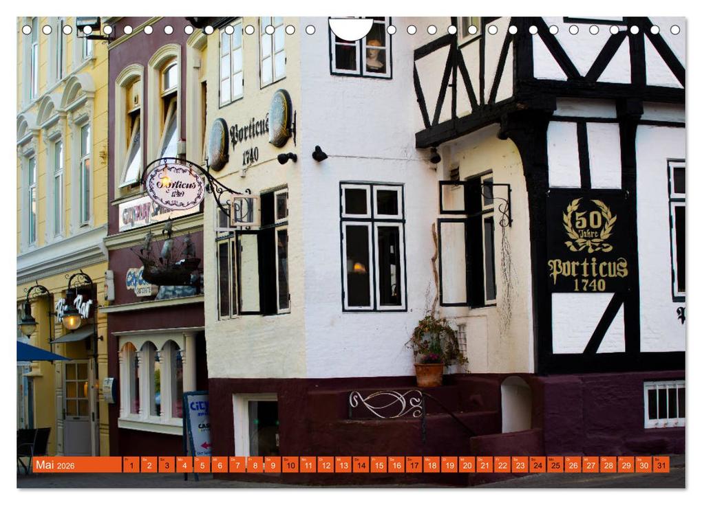 Weitere Ansicht: Ostseereise - Flensburg (Wandkalender 2026 DIN A4 quer), CALVENDO Monatskalender | Tanja Riedel, Calvendo