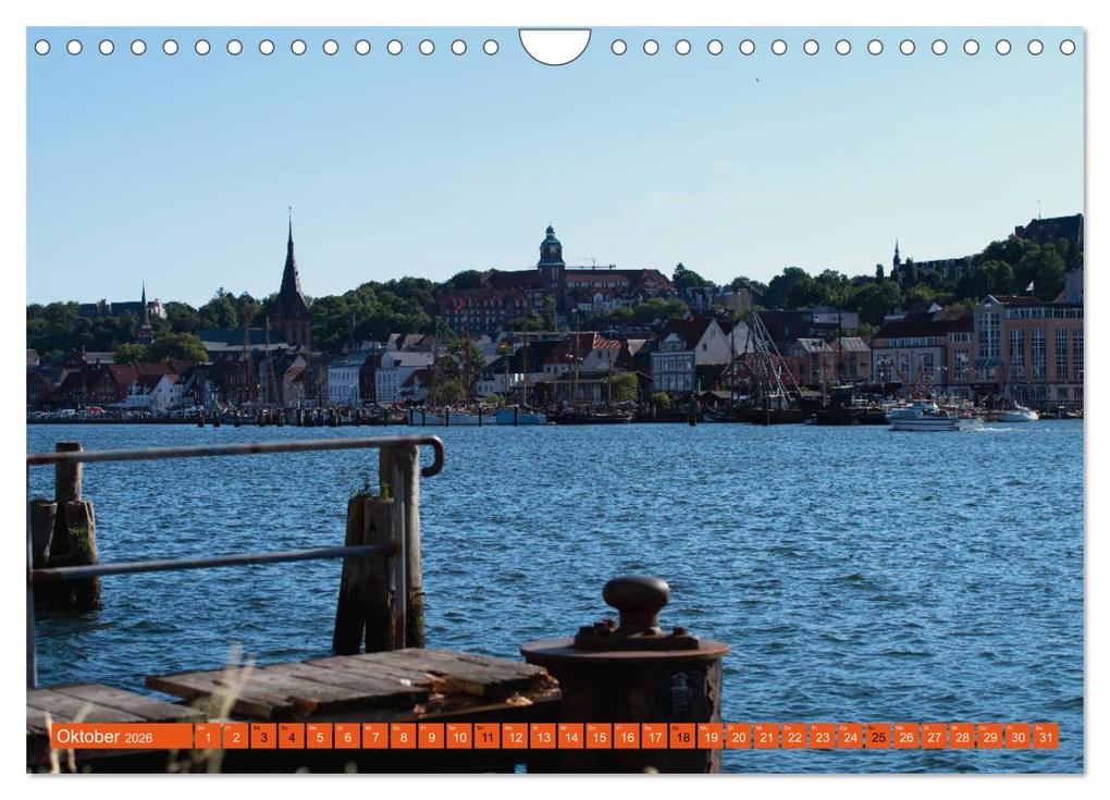 Weitere Ansicht: Ostseereise - Flensburg (Wandkalender 2026 DIN A4 quer), CALVENDO Monatskalender | Tanja Riedel, Calvendo