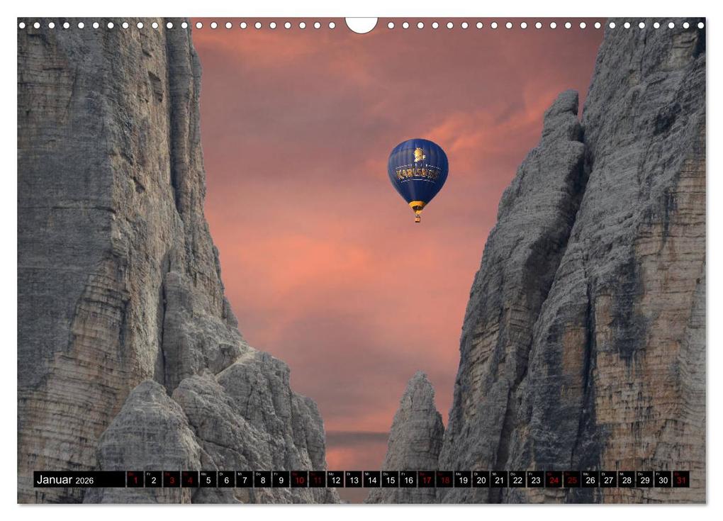 Weitere Ansicht: Weltkulturerbe Dolomiten Süd Tirol (Wandkalender 2026 DIN A3 quer), CALVENDO Monatskalender | Rufotos Rufotos, Calvendo, Rufotos