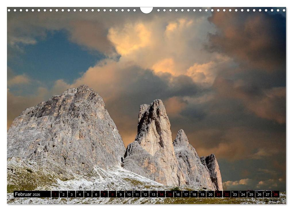 Weitere Ansicht: Weltkulturerbe Dolomiten Süd Tirol (Wandkalender 2026 DIN A3 quer), CALVENDO Monatskalender | Rufotos Rufotos, Calvendo, Rufotos