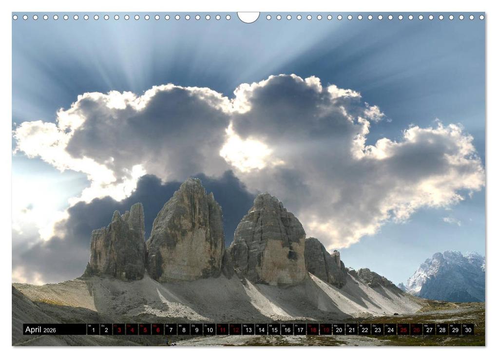 Weitere Ansicht: Weltkulturerbe Dolomiten Süd Tirol (Wandkalender 2026 DIN A3 quer), CALVENDO Monatskalender | Rufotos Rufotos, Calvendo, Rufotos