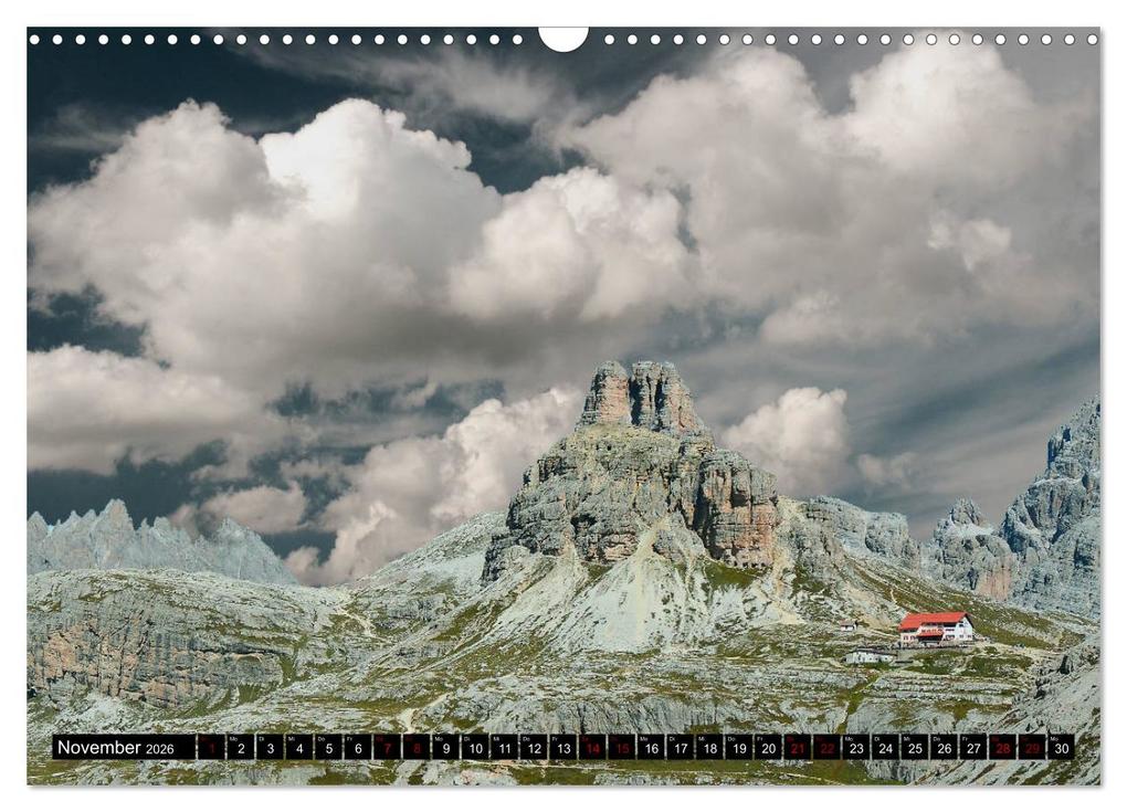 Weitere Ansicht: Weltkulturerbe Dolomiten Süd Tirol (Wandkalender 2026 DIN A3 quer), CALVENDO Monatskalender | Rufotos Rufotos, Calvendo, Rufotos