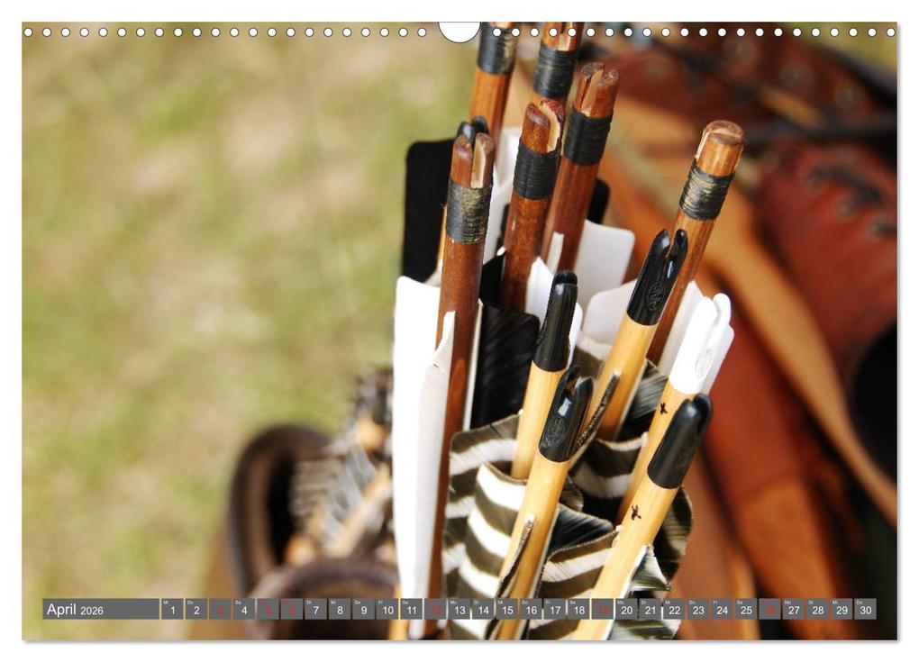 Weitere Ansicht: Bogenschießen. Sport - Spaß - Spannung (Wandkalender 2026 DIN A3 quer), CALVENDO Monatskalender | Boris Robert, Calvendo