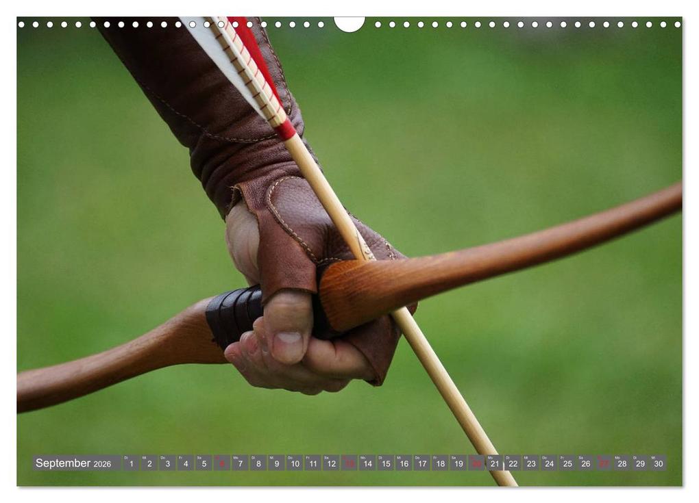 Weitere Ansicht: Bogenschießen. Sport - Spaß - Spannung (Wandkalender 2026 DIN A3 quer), CALVENDO Monatskalender | Boris Robert, Calvendo