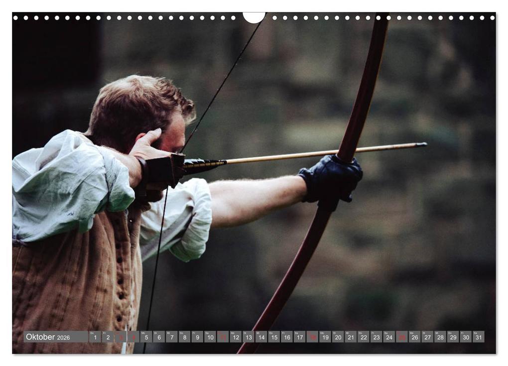 Weitere Ansicht: Bogenschießen. Sport - Spaß - Spannung (Wandkalender 2026 DIN A3 quer), CALVENDO Monatskalender | Boris Robert, Calvendo