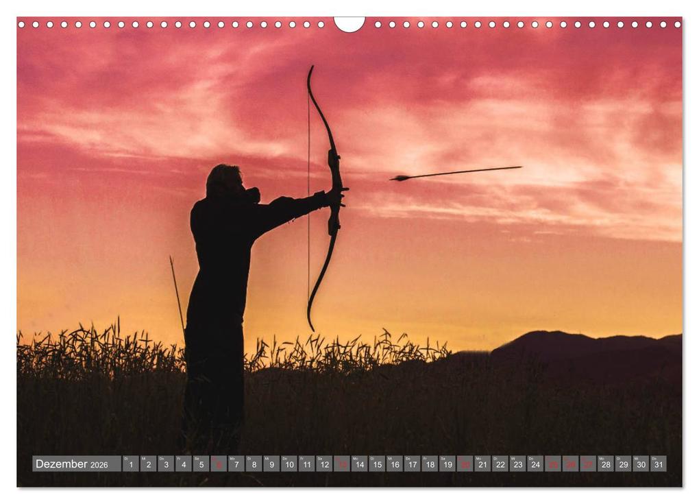 Weitere Ansicht: Bogenschießen. Sport - Spaß - Spannung (Wandkalender 2026 DIN A3 quer), CALVENDO Monatskalender | Boris Robert, Calvendo