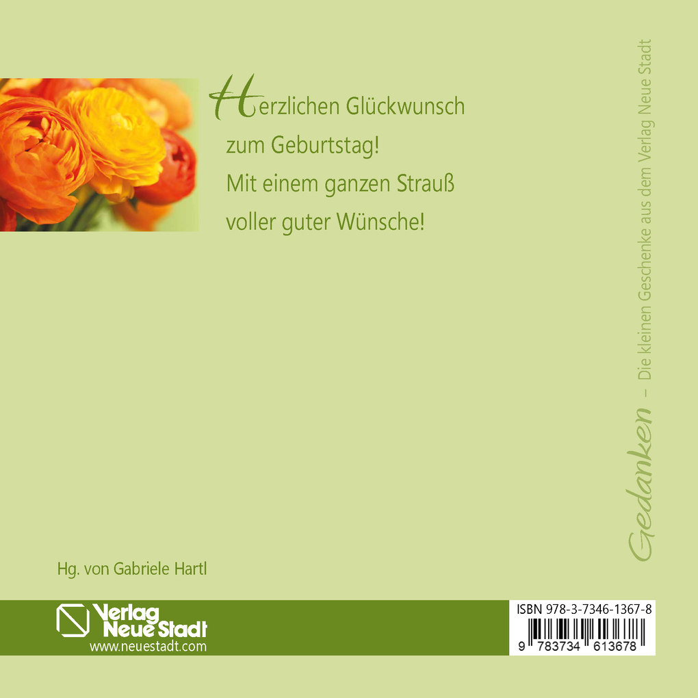 Weitere Ansicht: Zum Geburtstag ein Blumengruß