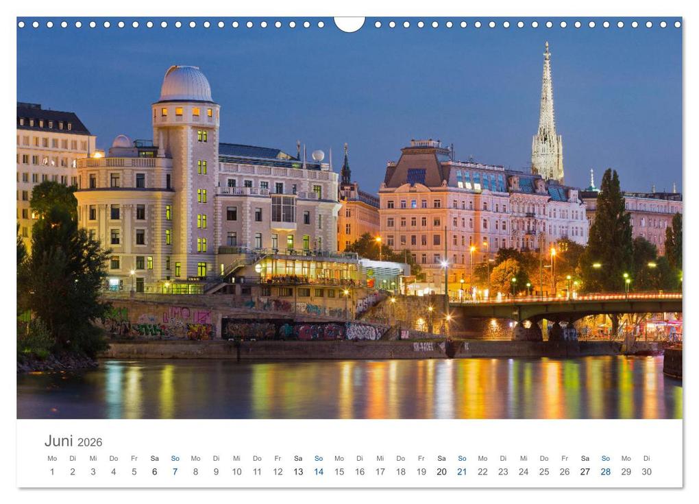 Weitere Ansicht: Traumhaftes Wien 2026 (Wandkalender 2026 DIN A3 quer), CALVENDO Monatskalender | Rainer Mirau, Calvendo