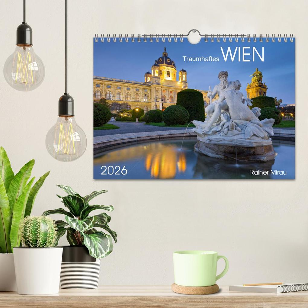 Weitere Ansicht: Traumhaftes Wien 2026 (Wandkalender 2026 DIN A4 quer), CALVENDO Monatskalender | Rainer Mirau, Calvendo