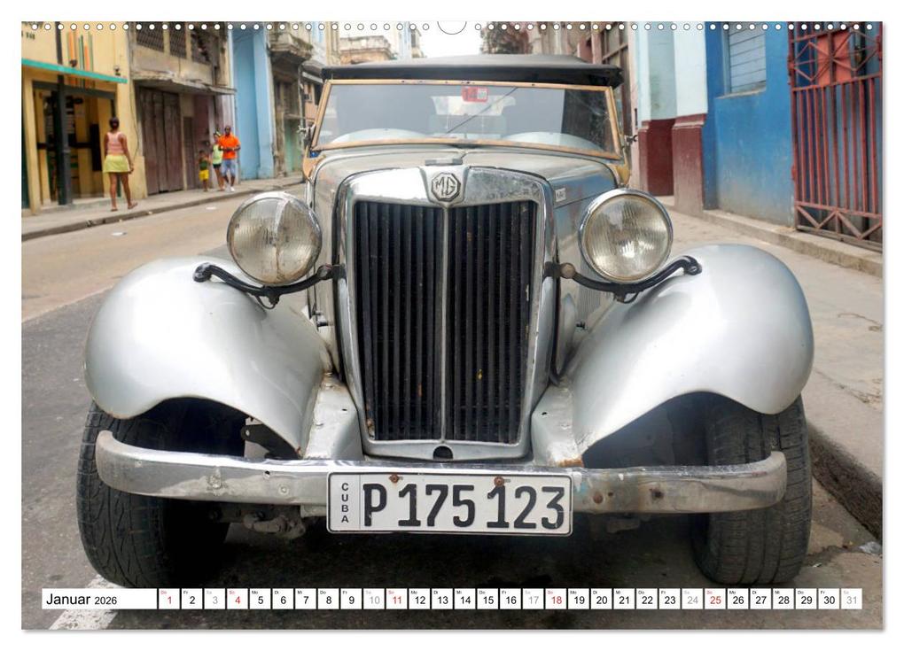 Weitere Ansicht: Englische Roadster - Oldtimer Schmuckstücke der Fünfziger Jahre (Wandkalender 2026 DIN A2 quer), CALVENDO Monatskalender | Henning von Löwis of Menar, Calvendo