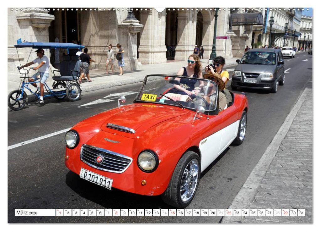 Weitere Ansicht: Englische Roadster - Oldtimer Schmuckstücke der Fünfziger Jahre (Wandkalender 2026 DIN A2 quer), CALVENDO Monatskalender | Henning von Löwis of Menar, Calvendo