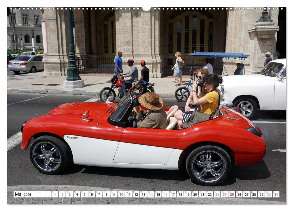Weitere Ansicht: Englische Roadster - Oldtimer Schmuckstücke der Fünfziger Jahre (Wandkalender 2026 DIN A2 quer), CALVENDO Monatskalender | Henning von Löwis of Menar, Calvendo
