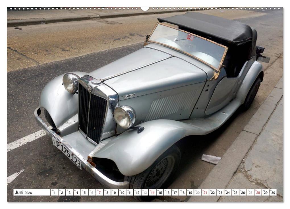 Weitere Ansicht: Englische Roadster - Oldtimer Schmuckstücke der Fünfziger Jahre (Wandkalender 2026 DIN A2 quer), CALVENDO Monatskalender | Henning von Löwis of Menar, Calvendo