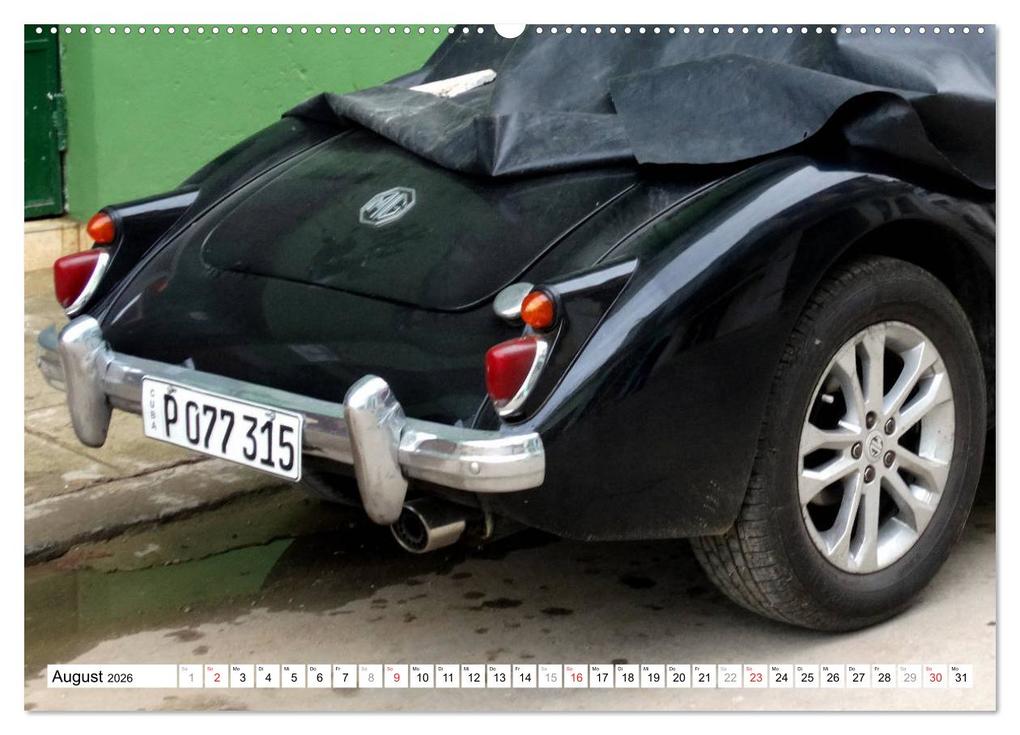 Weitere Ansicht: Englische Roadster - Oldtimer Schmuckstücke der Fünfziger Jahre (Wandkalender 2026 DIN A2 quer), CALVENDO Monatskalender | Henning von Löwis of Menar, Calvendo