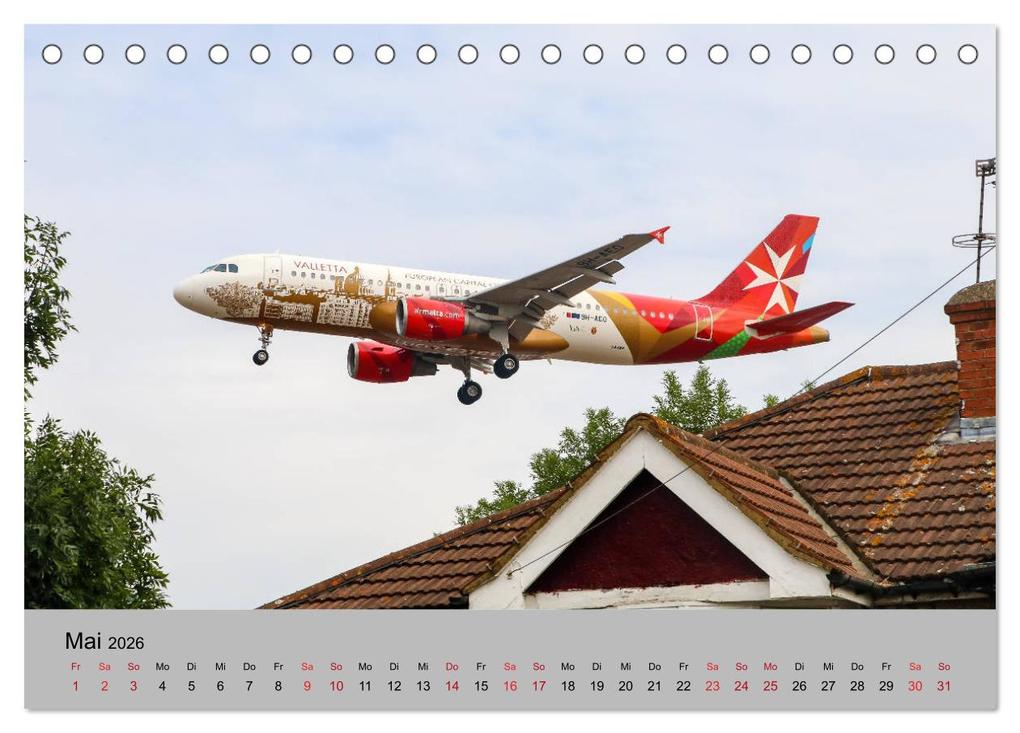 Weitere Ansicht: Welt der Flugzeuge - Faszination Luftfahrt 2026 (Tischkalender 2026 DIN A5 quer), CALVENDO Monatskalender | Liongamer1 Liongamer1, Calvendo, Liongamer1