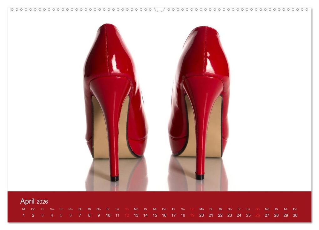 Weitere Ansicht: Farbenfrohe High Heels (hochwertiger Premium Wandkalender 2026 DIN A2 quer), Kunstdruck in Hochglanz | Britta Laser, Calvendo