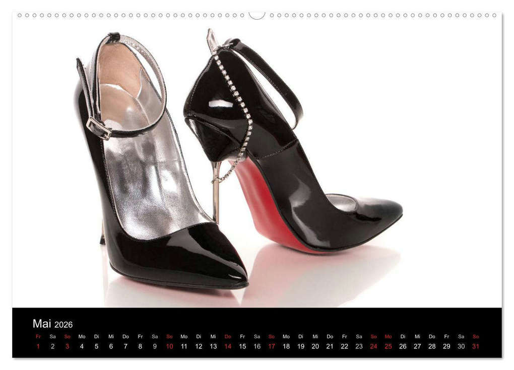 Weitere Ansicht: Farbenfrohe High Heels (hochwertiger Premium Wandkalender 2026 DIN A2 quer), Kunstdruck in Hochglanz | Britta Laser, Calvendo