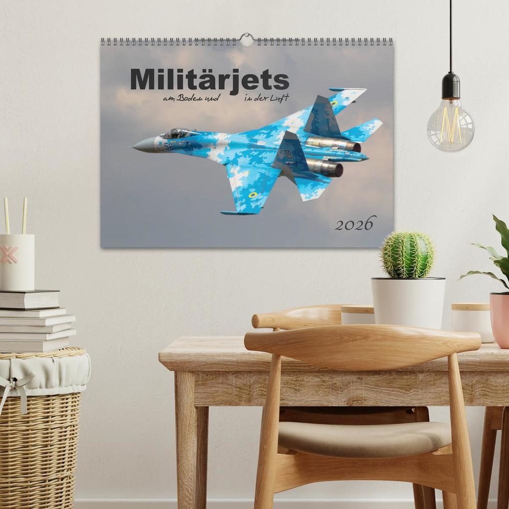 Weitere Ansicht: Militärjets am Boden und in der Luft (Wandkalender 2026 DIN A3 quer), CALVENDO Monatskalender | MUC-Spotter MUC-Spotter, Calvendo, MUC-Spotter