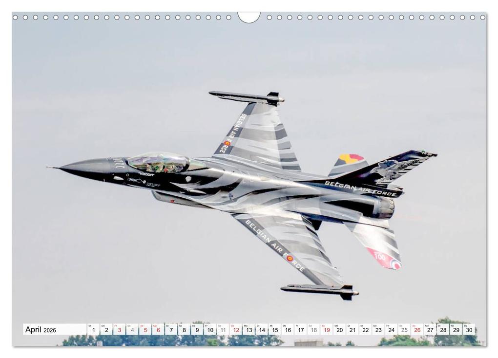 Weitere Ansicht: Militärjets am Boden und in der Luft (Wandkalender 2026 DIN A3 quer), CALVENDO Monatskalender | MUC-Spotter MUC-Spotter, Calvendo, MUC-Spotter
