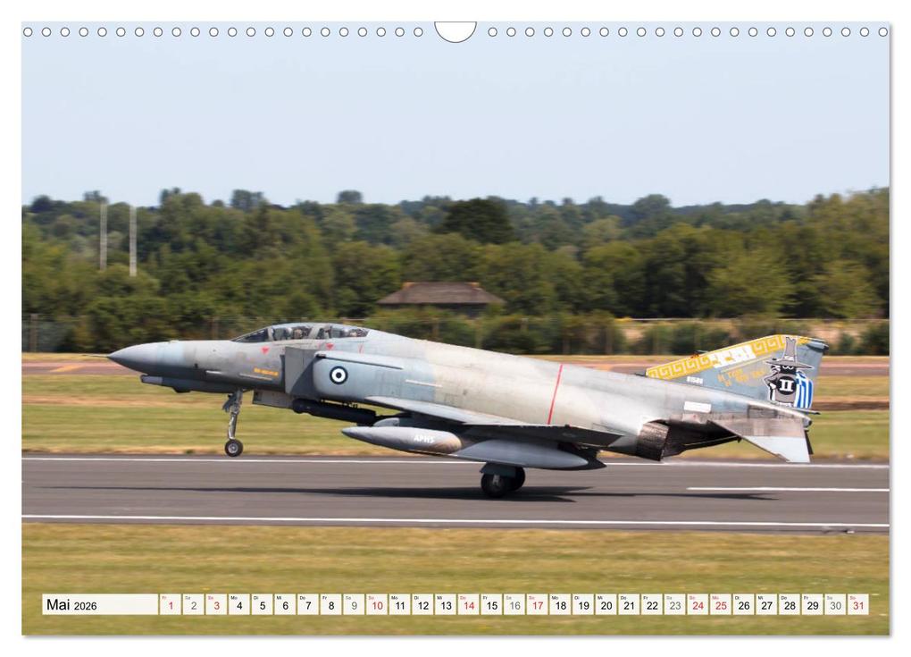 Weitere Ansicht: Militärjets am Boden und in der Luft (Wandkalender 2026 DIN A3 quer), CALVENDO Monatskalender | MUC-Spotter MUC-Spotter, Calvendo, MUC-Spotter