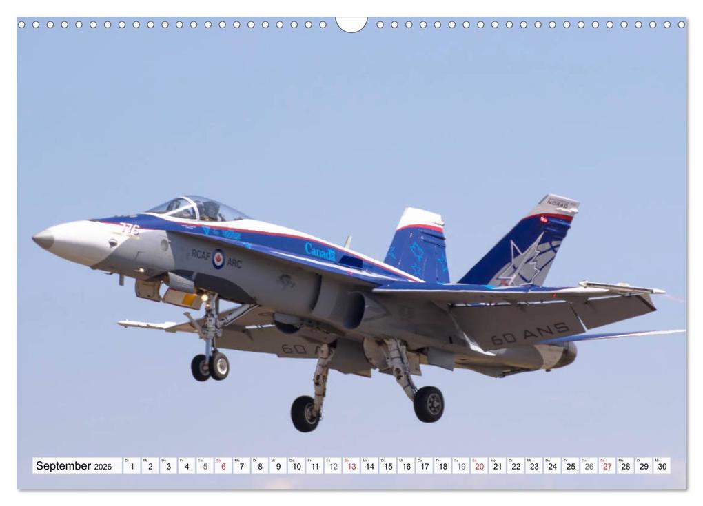 Weitere Ansicht: Militärjets am Boden und in der Luft (Wandkalender 2026 DIN A3 quer), CALVENDO Monatskalender | MUC-Spotter MUC-Spotter, Calvendo, MUC-Spotter