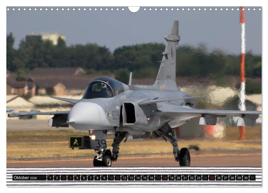 Weitere Ansicht: Militärjets am Boden und in der Luft (Wandkalender 2026 DIN A3 quer), CALVENDO Monatskalender | MUC-Spotter MUC-Spotter, Calvendo, MUC-Spotter