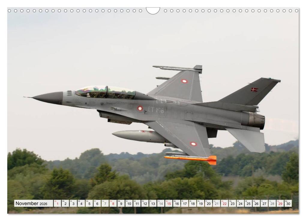 Weitere Ansicht: Militärjets am Boden und in der Luft (Wandkalender 2026 DIN A3 quer), CALVENDO Monatskalender | MUC-Spotter MUC-Spotter, Calvendo, MUC-Spotter