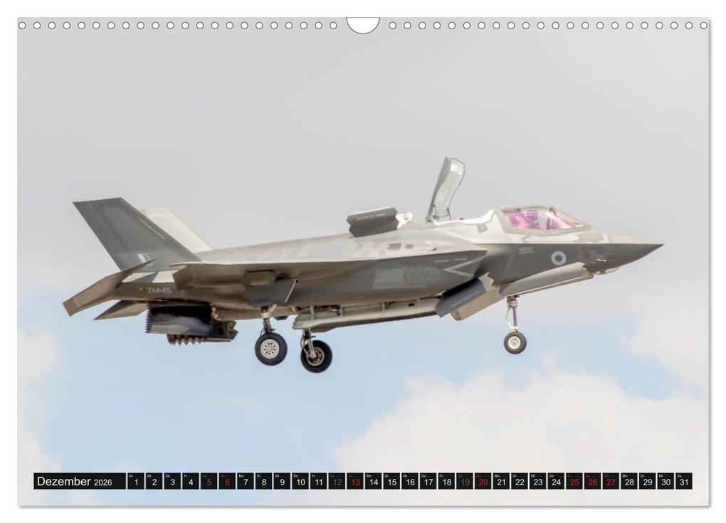 Weitere Ansicht: Militärjets am Boden und in der Luft (Wandkalender 2026 DIN A3 quer), CALVENDO Monatskalender | MUC-Spotter MUC-Spotter, Calvendo, MUC-Spotter