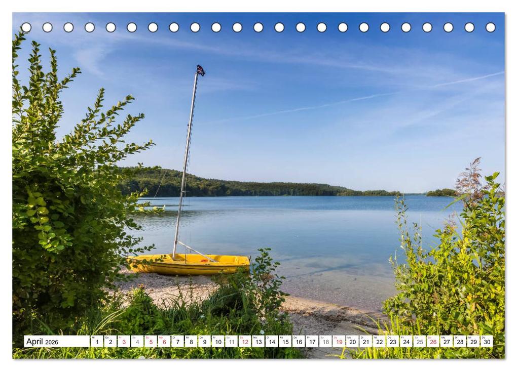 Weitere Ansicht: HOLSTEINISCHE SCHWEIZ Idylle und Historie (Tischkalender 2026 DIN A5 quer), CALVENDO Monatskalender | Melanie Viola, Calvendo