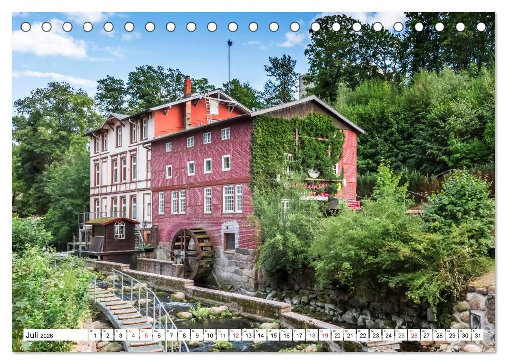 Weitere Ansicht: HOLSTEINISCHE SCHWEIZ Idylle und Historie (Tischkalender 2026 DIN A5 quer), CALVENDO Monatskalender | Melanie Viola, Calvendo