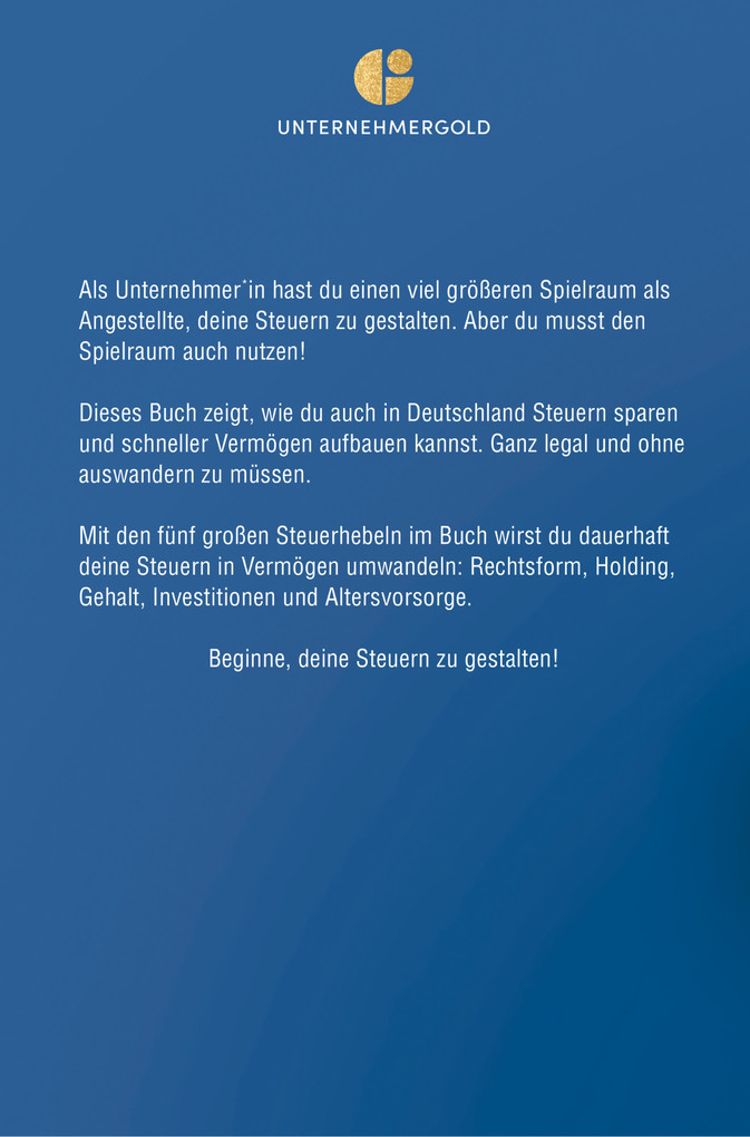 Weitere Ansicht: Weniger Steuern & mehr Vermögen | Alexander Keck