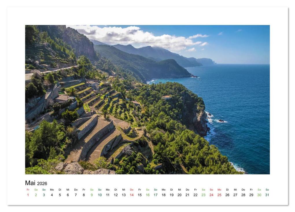 Weitere Ansicht: Sehnsucht nach Mallorca (Wandkalender 2026 DIN A3 quer), CALVENDO Monatskalender | Christian Müringer, Calvendo