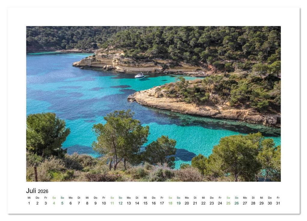 Weitere Ansicht: Sehnsucht nach Mallorca (Wandkalender 2026 DIN A3 quer), CALVENDO Monatskalender | Christian Müringer, Calvendo