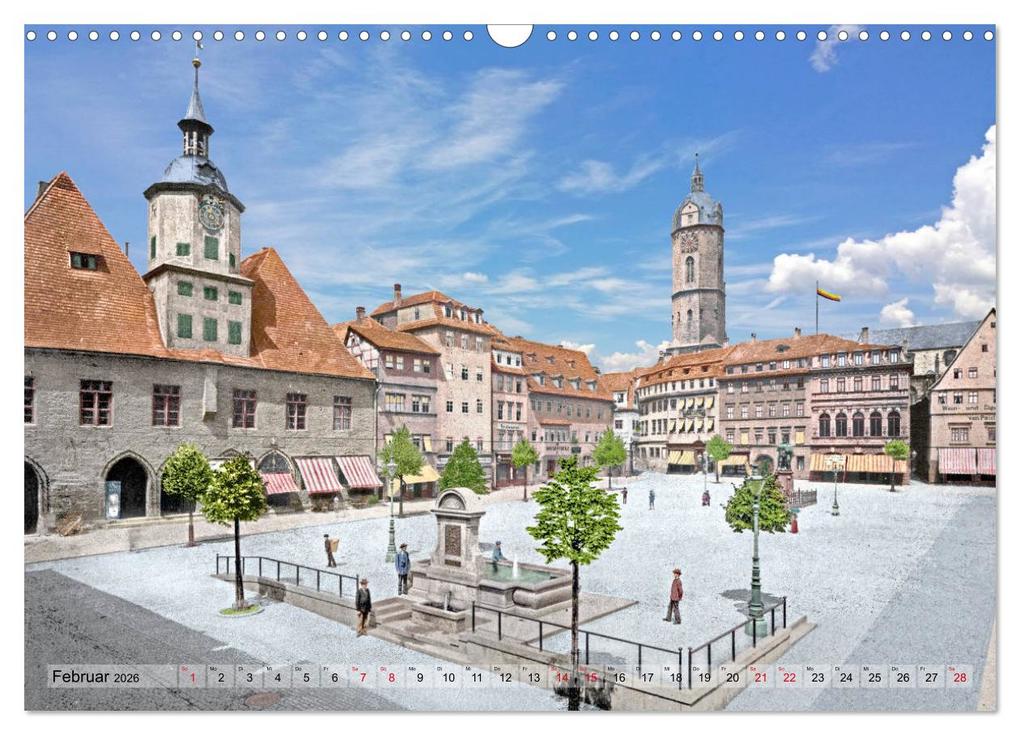 Weitere Ansicht: Thüringen um das Jahr 1900 - Fotos neu restauriert und detailcoloriert. (Wandkalender 2026 DIN A3 quer), CALVENDO Monatskalender | André Tetsch, Calvendo
